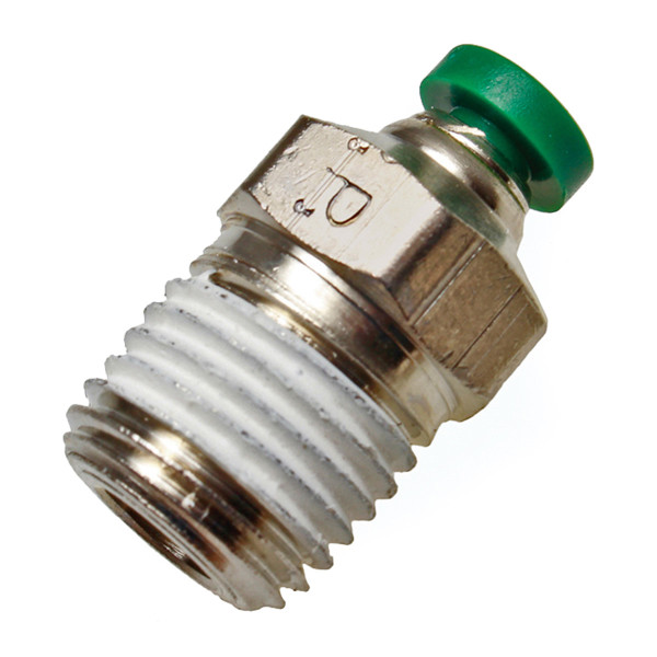 Connector 1/8" tube x 1/4" Male Pipe Thread pushlock tube fitting